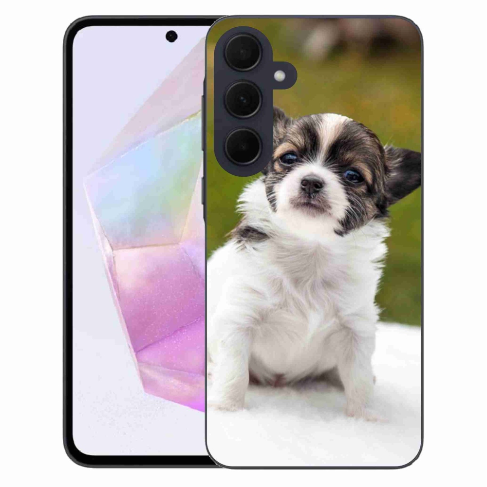 Gél tok mmCase a Samsung Galaxy A35 5G készülékhez - chihuahua 4