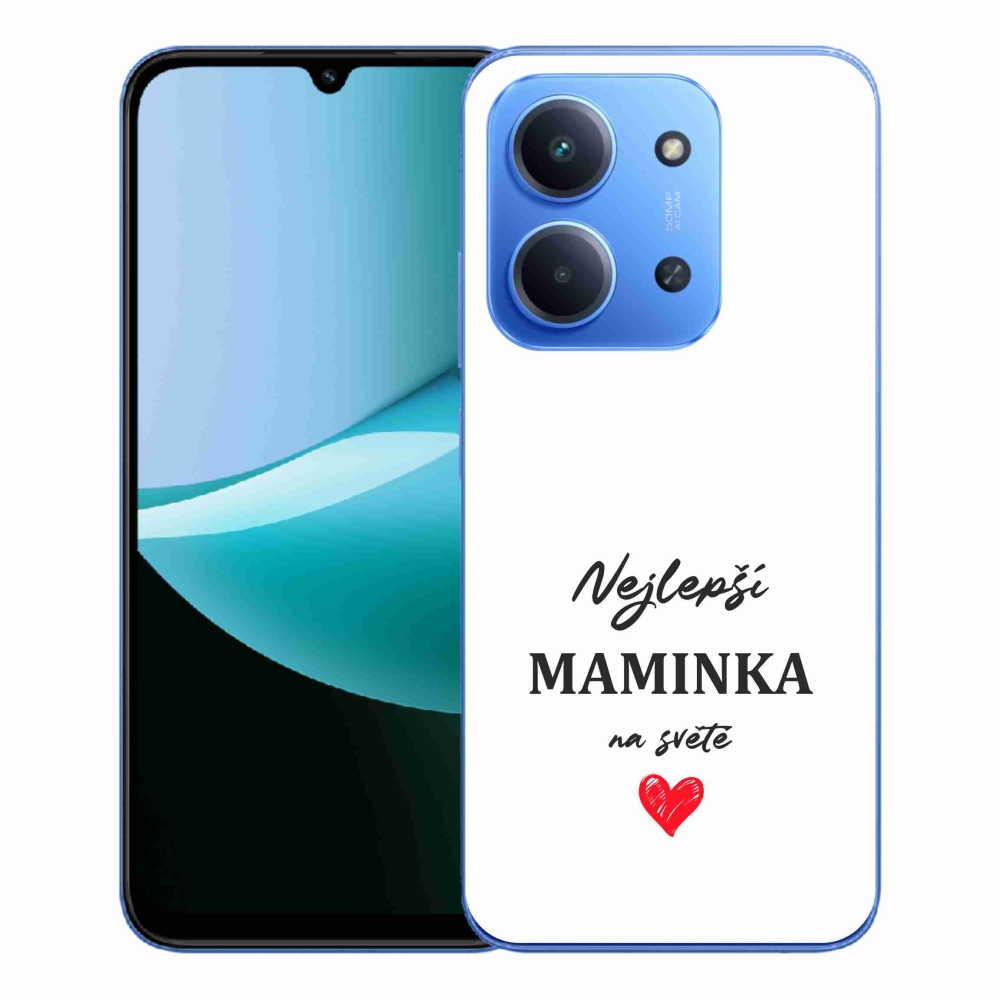 Gél borítás mmCase a Xiaomi Redmi 15C 4G/5G (173mm) - legjobb anya 1 fehér háttérrel