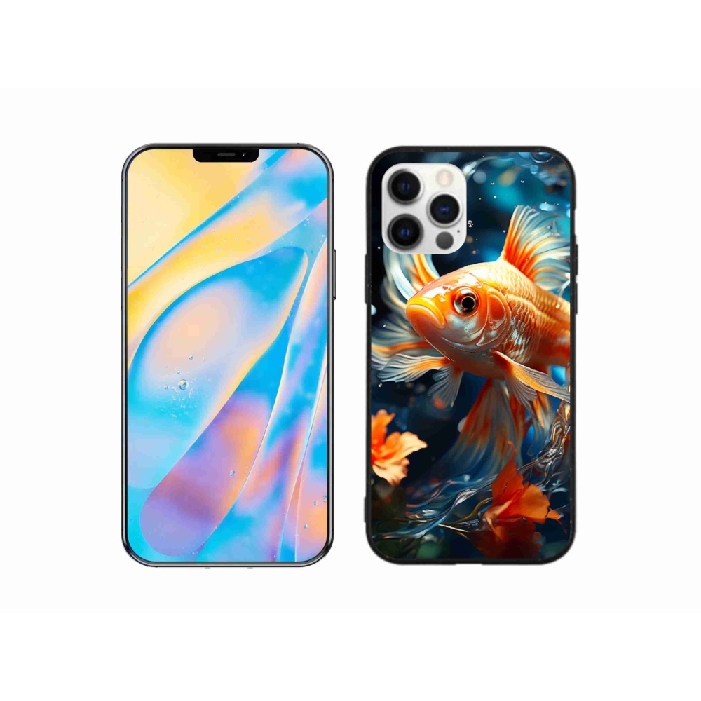 Zselés borítás mmCase iPhone 12 Pro készülékhez - hal