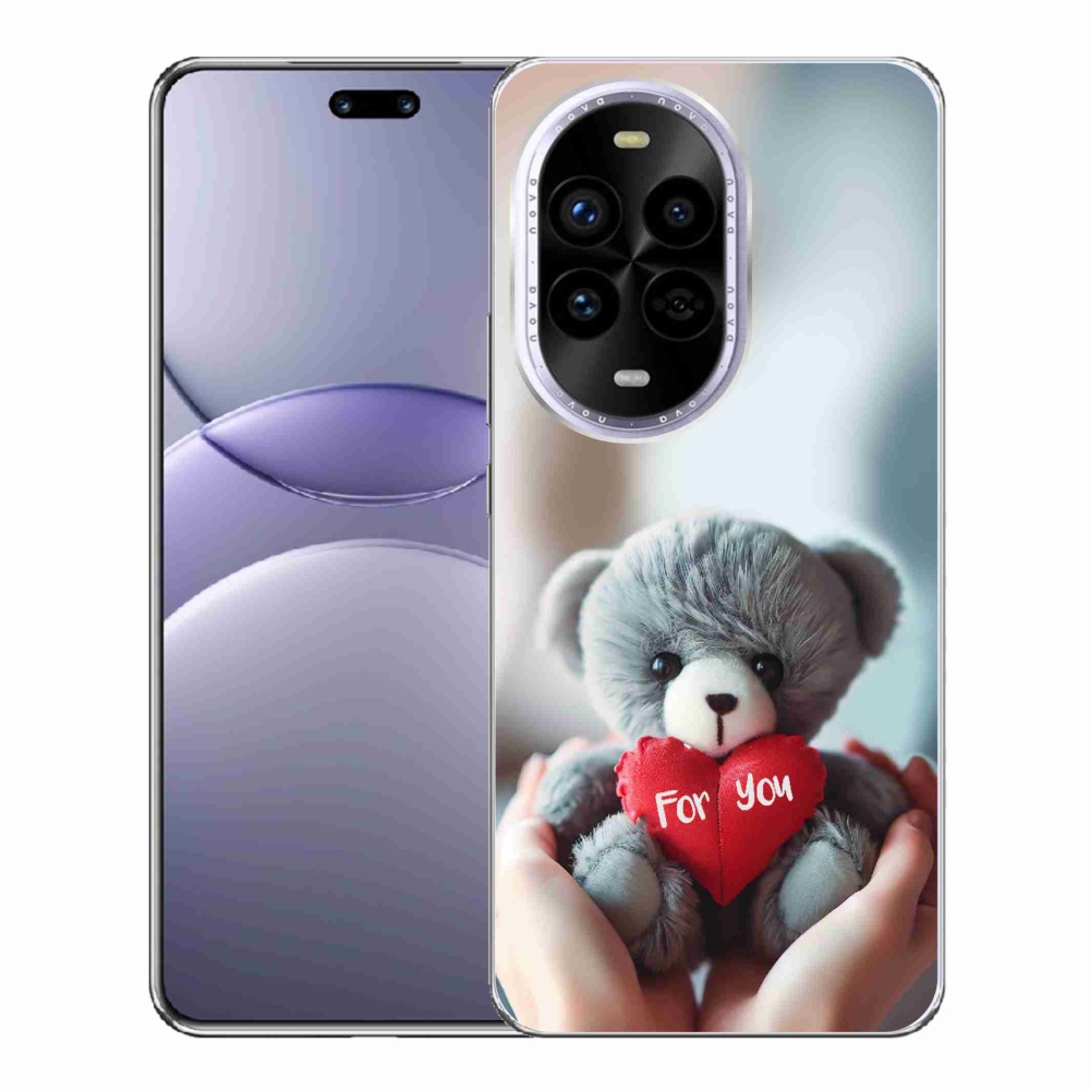 Gél borítás mmCase a Huawei Nova 13 Pro 5G-n - mackó a szerelmeseknek