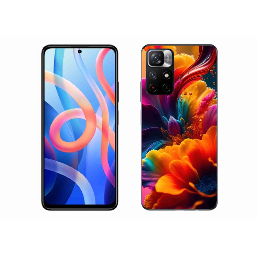 Gél borítás mmCase a Xiaomi Redmi Note 11S 5G számára - absztrakt motívum 2