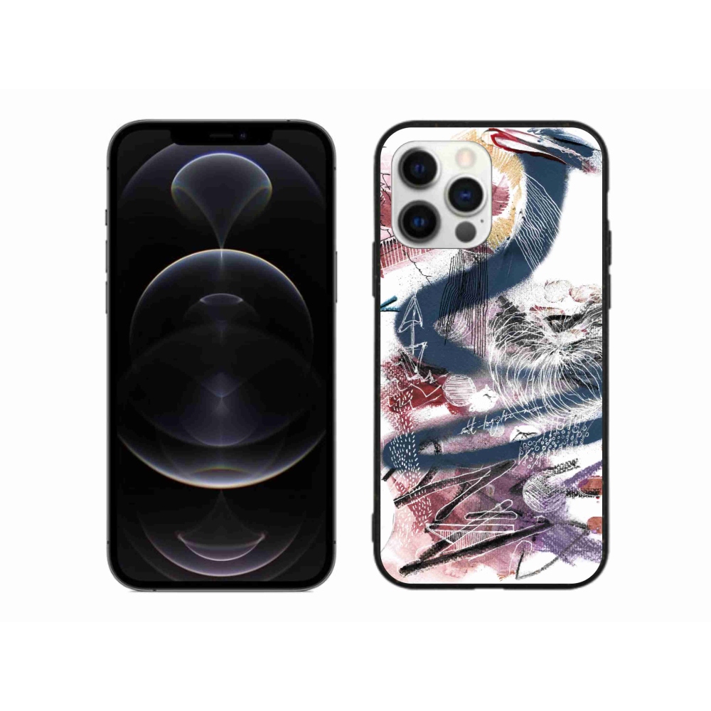 Gél borítás mmCase iPhone 12 Pro Max készülékhez - absztrakt motívum 28