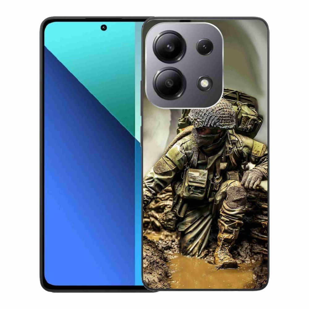 Gél borítás mmCase a Xiaomi Redmi Note 13-hoz - katonásabb