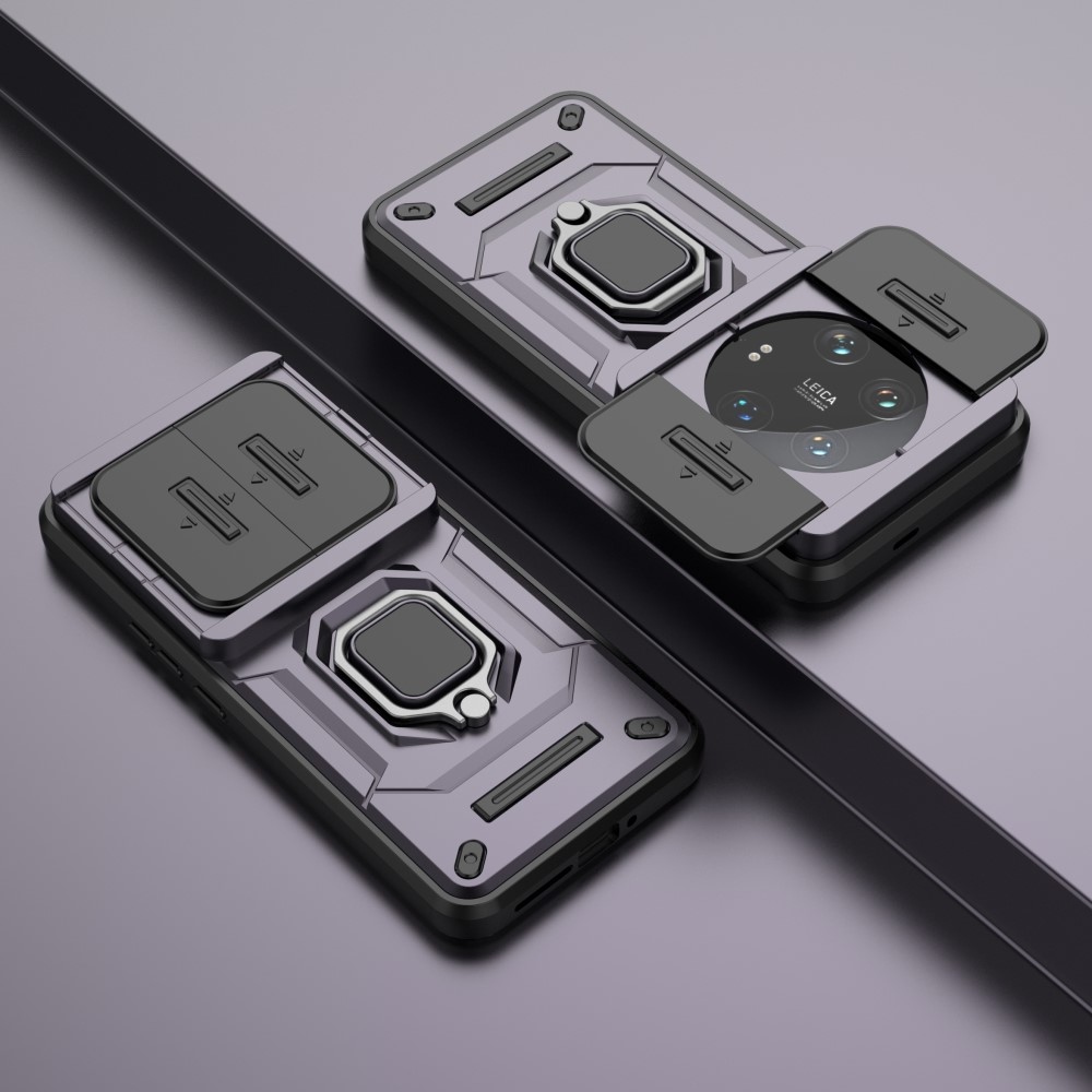 Lencseálló borítás a Xiaomi 14 Ultra-hoz - lila