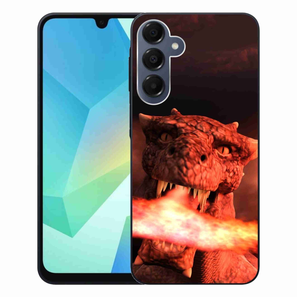 Gél védőburkolat mmCase Samsung Galaxy A16 4G/5G - sárkány