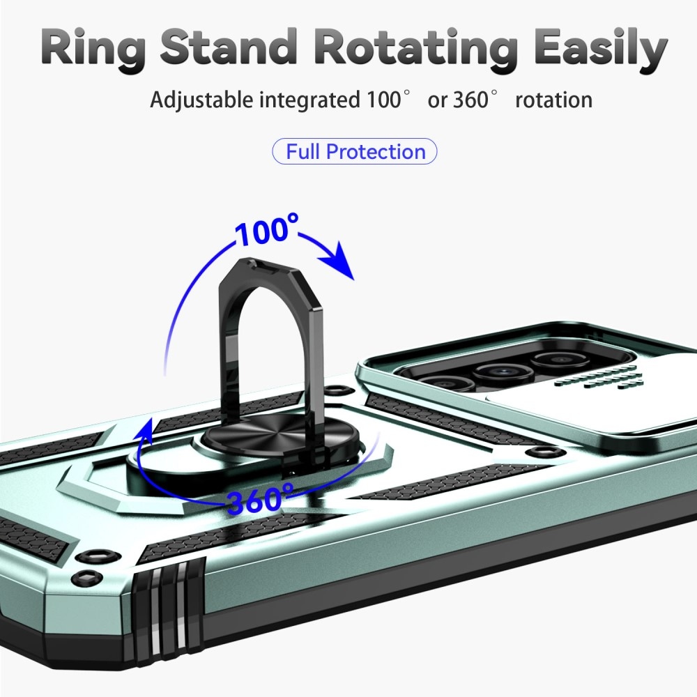 Csúszásálló borítás Samsung Galaxy S23 FE készülékhez - zöld