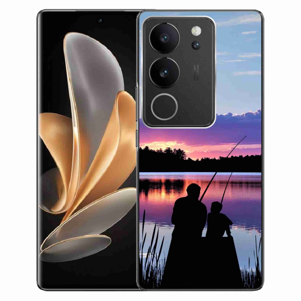 Zselés borítás mmCase a Vivo V29 5G-hez - halászat 2