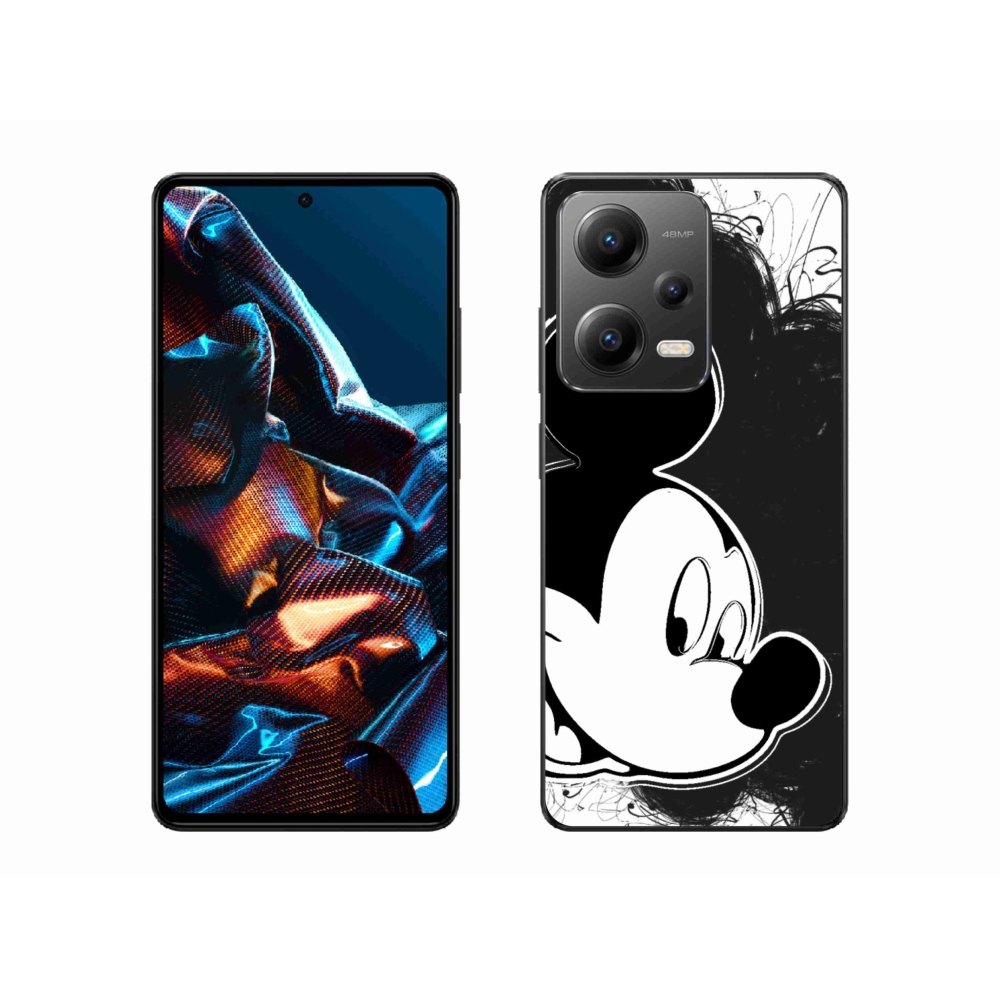 Gél borítás mmCase a Xiaomi Redmi Note 12 Pro 5G-hez - mickey egér 1