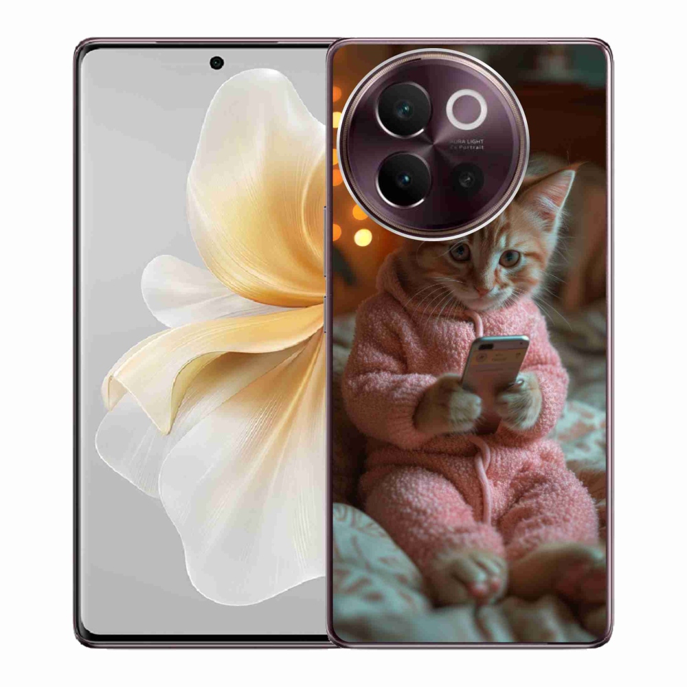 Gél borító mmCase a Vivo V40 Lite 5G-hez - baba a mobilhoz