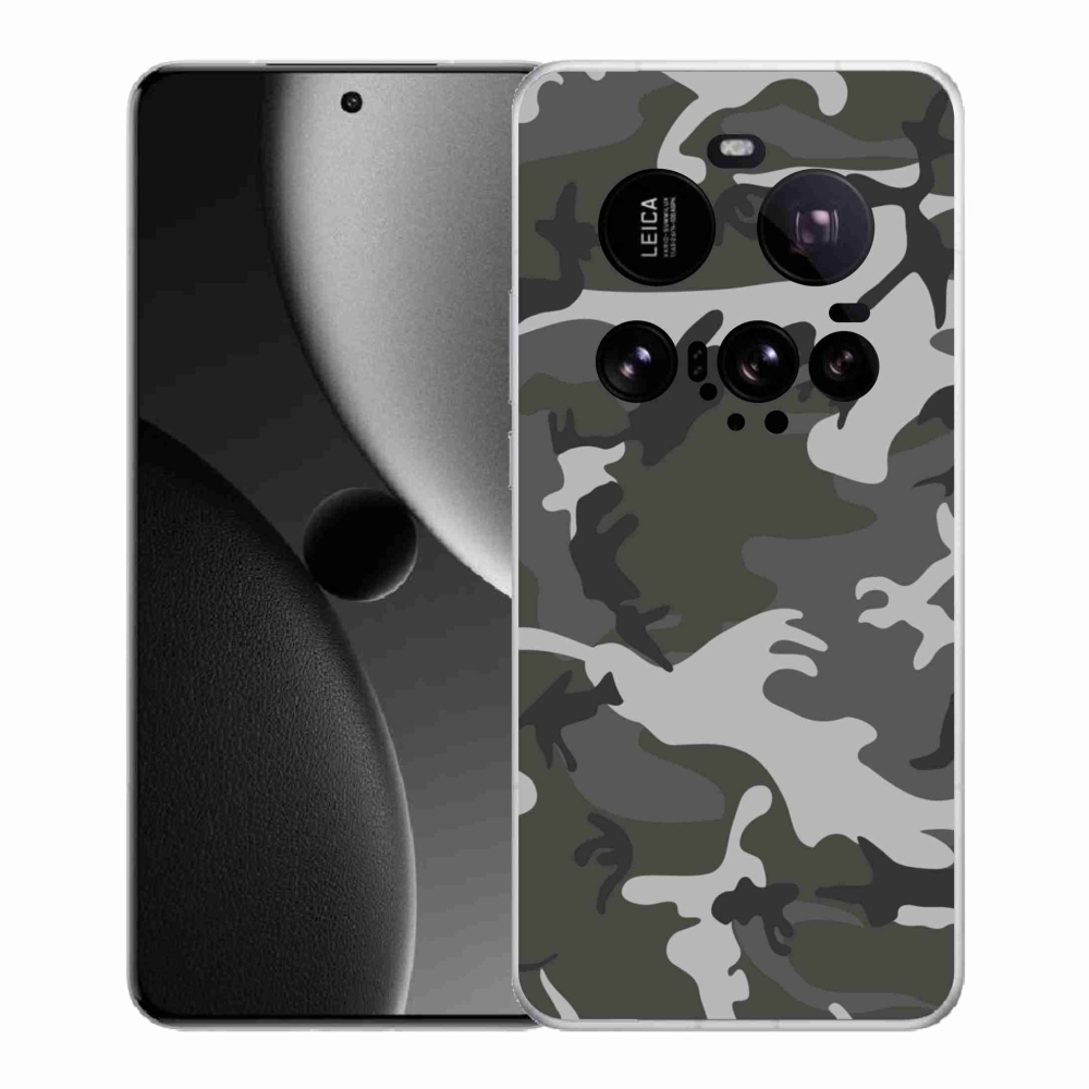 Gél borítás mmCase a Xiaomi 15 Ultra számára - terepszínű minta