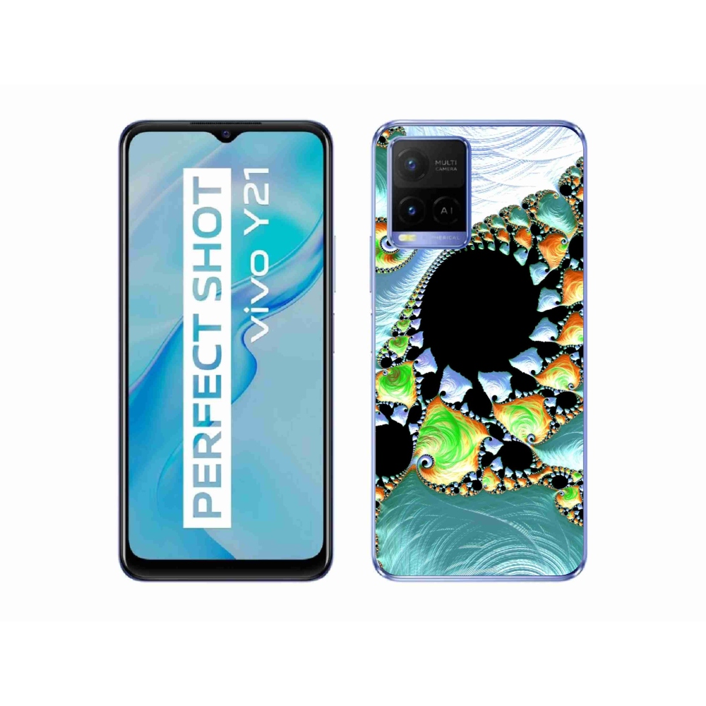 Zselés borító mmCase a Vivo Y21/Y21s/Y33s készülékhez - absztrakt motívum 21