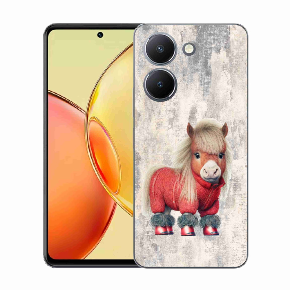 Gél borítás mmCase a Vivo Y36-hoz - póni pulóverben