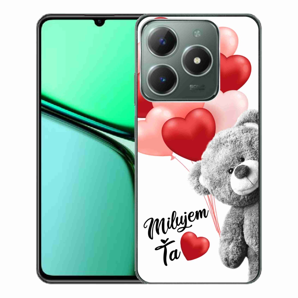 Gél tok mmCase a Realme C61 készülékhez - I love you en
