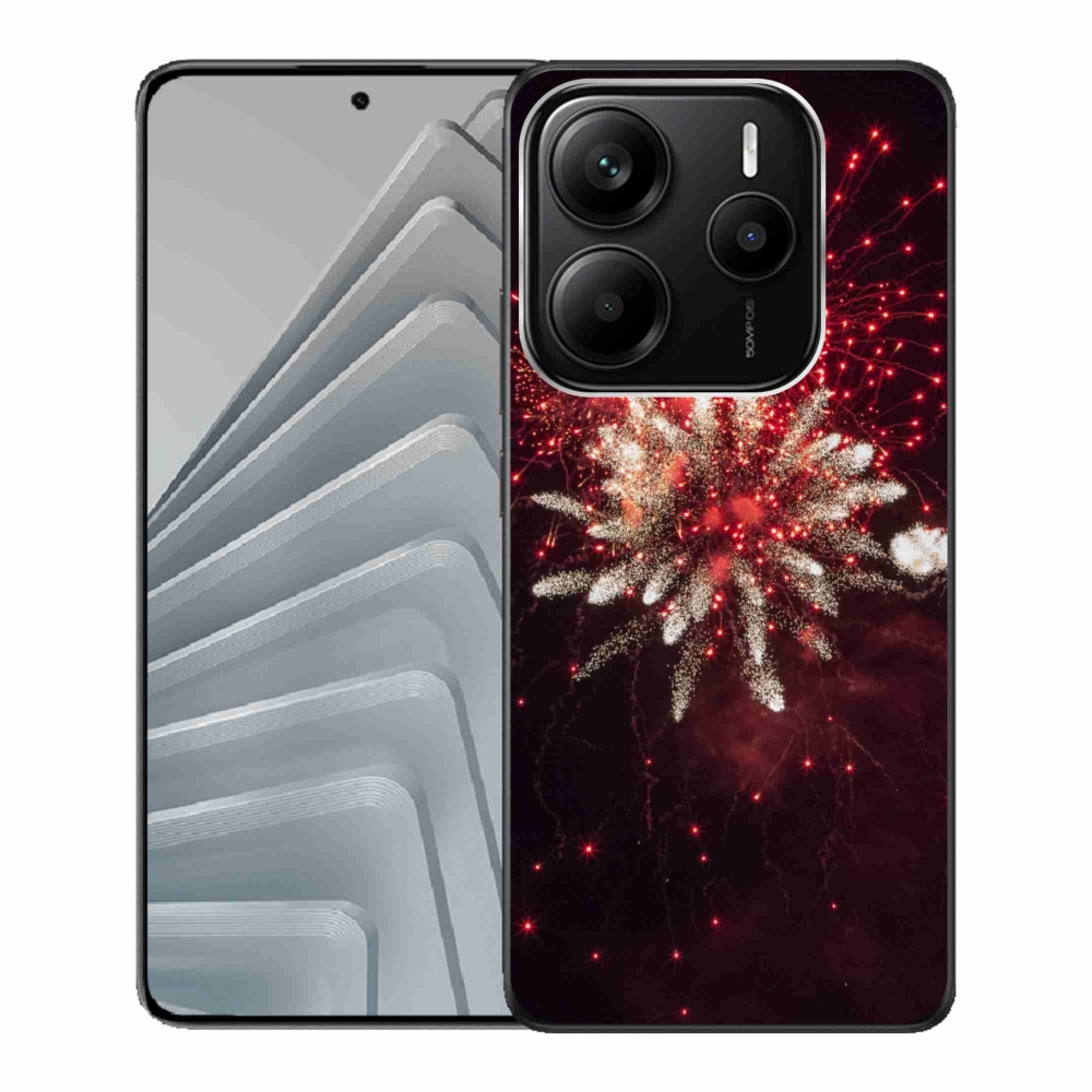 Gél borítás mmCase a Xiaomi Redmi Note 14 5G - tűzijátékhoz