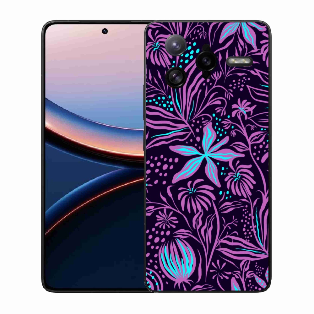 Gél borítás mmCase a Xiaomi Poco F7 Ultra számára - virágok 2