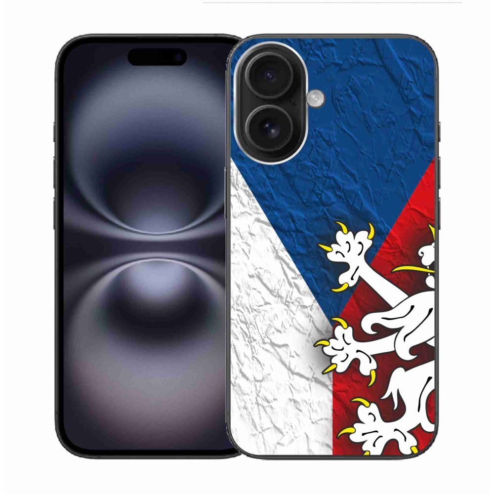 Zselés borítás mmCase iPhone 16 készülékhez - cseh zászló 1