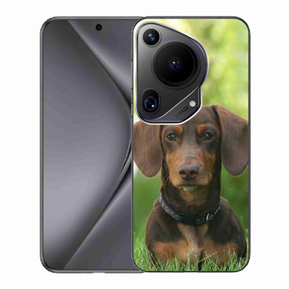 Gél tok mmCase a Huawei Pura 70 Ultra készülékhez - barna tacskó