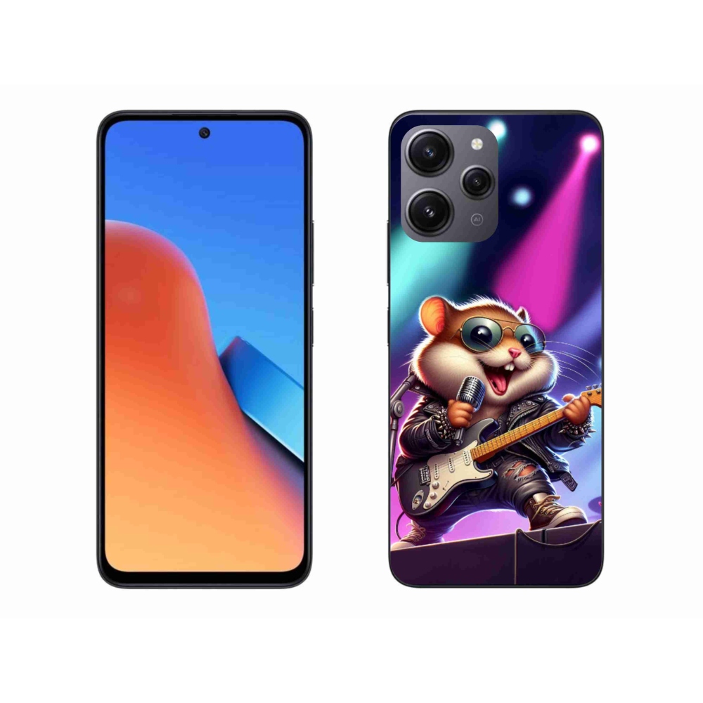 Gél borítás mmCase a Xiaomi Redmi 12-hez - hörcsög rocker
