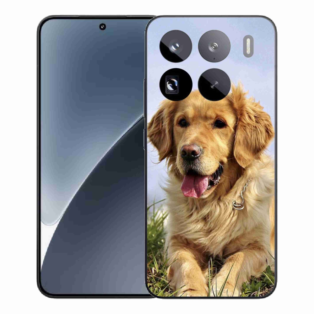 Gél borítás mmCase a Xiaomi 15 Pro számára - arany retriever