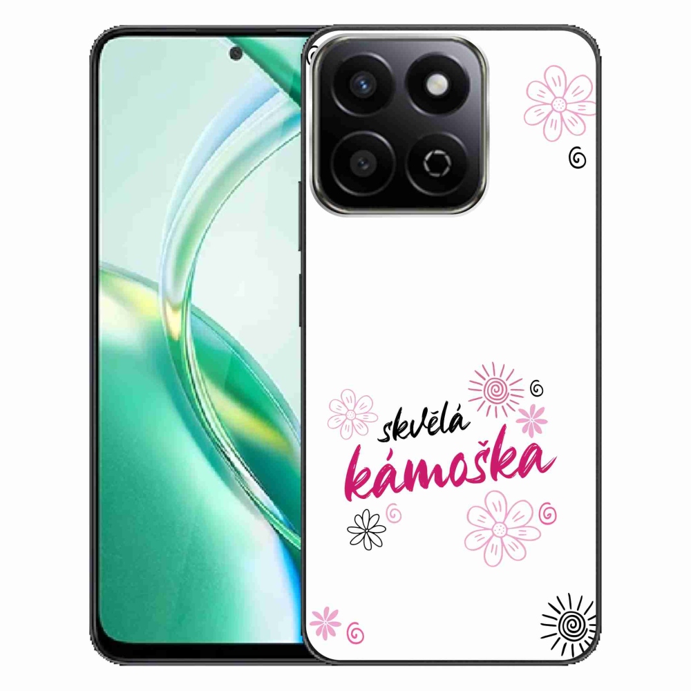 Gél borító mmCase a Honor 200 Smart 5G készülékhez - nagyszerű haver fehér háttérrel