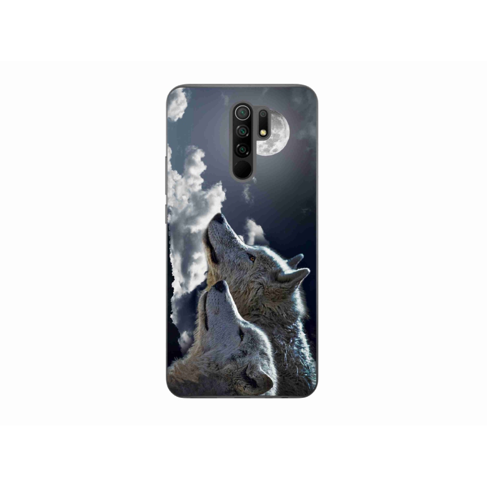 Gél borítás mmCase a Xiaomi Redmi 9-hez - farkasok