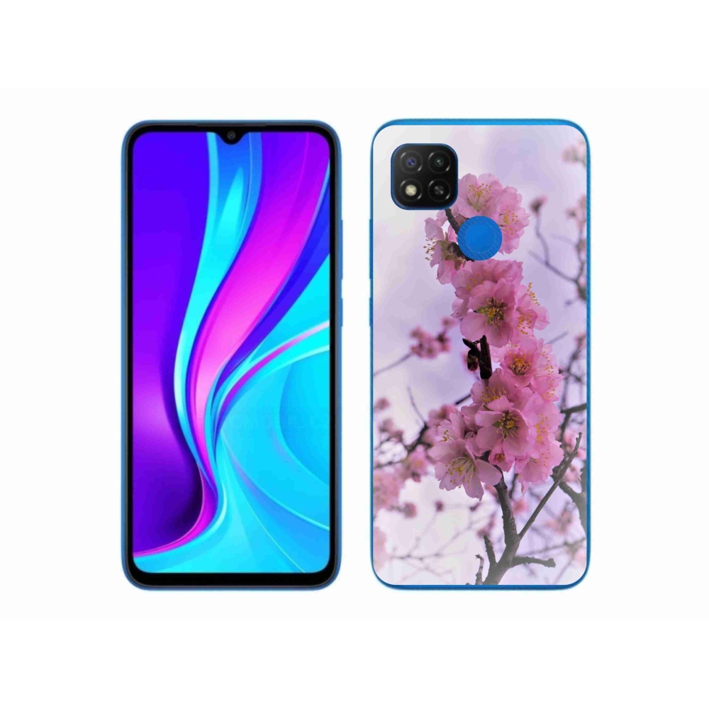 Gél borító mmCase a Xiaomi Redmi 9C - virágok 7