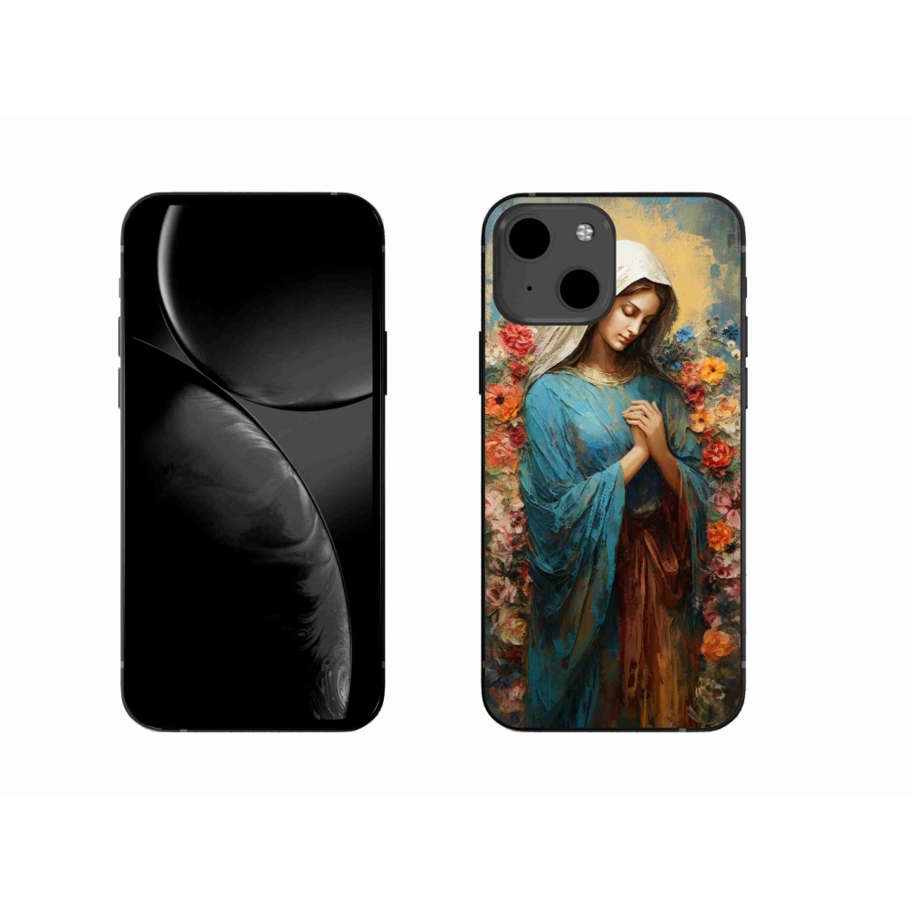 Zselés borítás mmCase iPhone 13 készülékhez - szent nő
