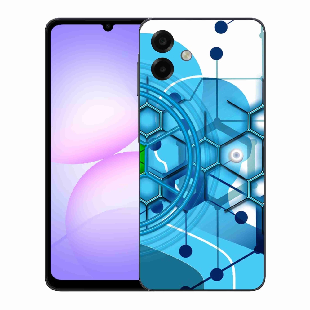 Gél borítás mmCase Samsung Galaxy A07 4G - absztrakt minta 2