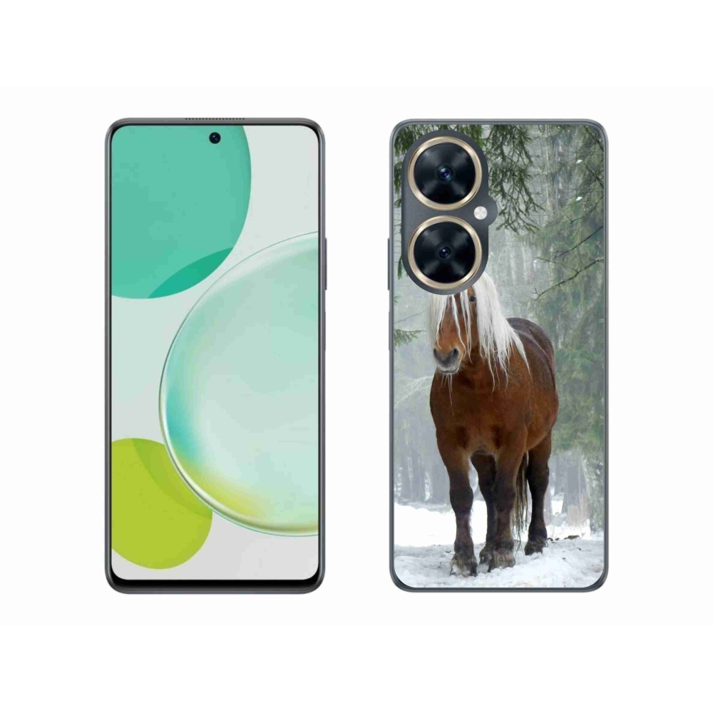 Gél tok mmCase a Huawei Nova 11i számára - ló az erdőben