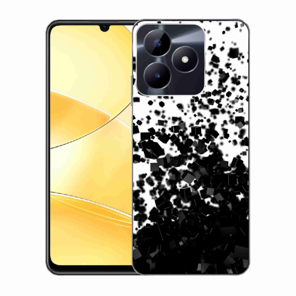 Zselés borító mmCase a Realme C51/C53 készülékhez - absztrakt minta 1