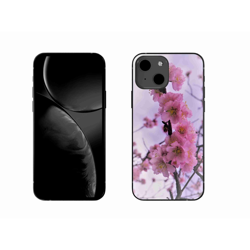 Gél borítás mmCase iPhone 13 6.1 - virágok 7 számára