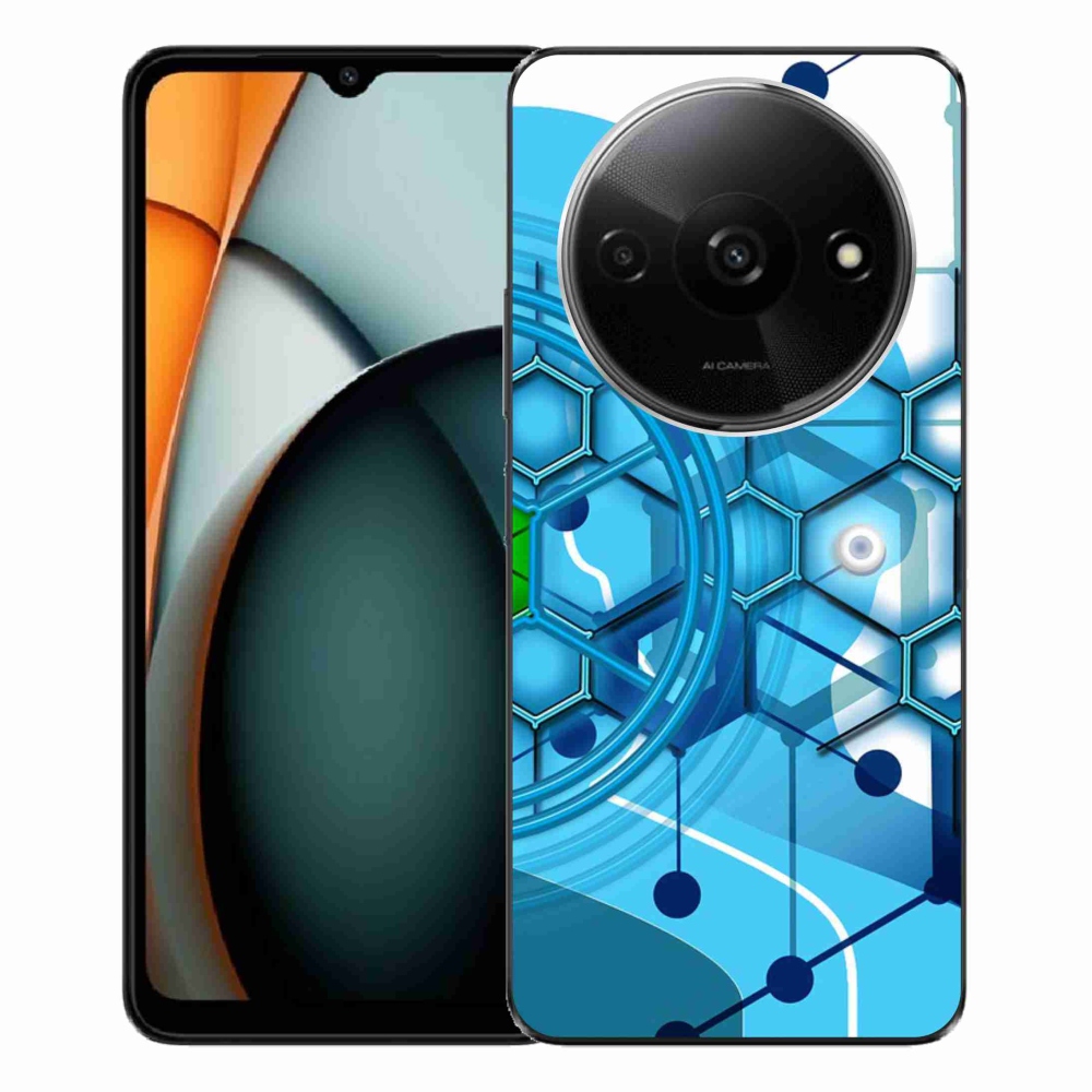 Gél borítás mmCase a Xiaomi Redmi A3-hoz - absztrakt minta 2