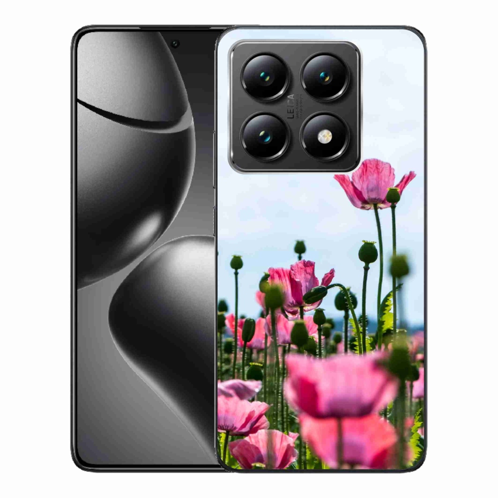 Gél borítás mmCase a Xiaomi 14T-hez - mákos mák