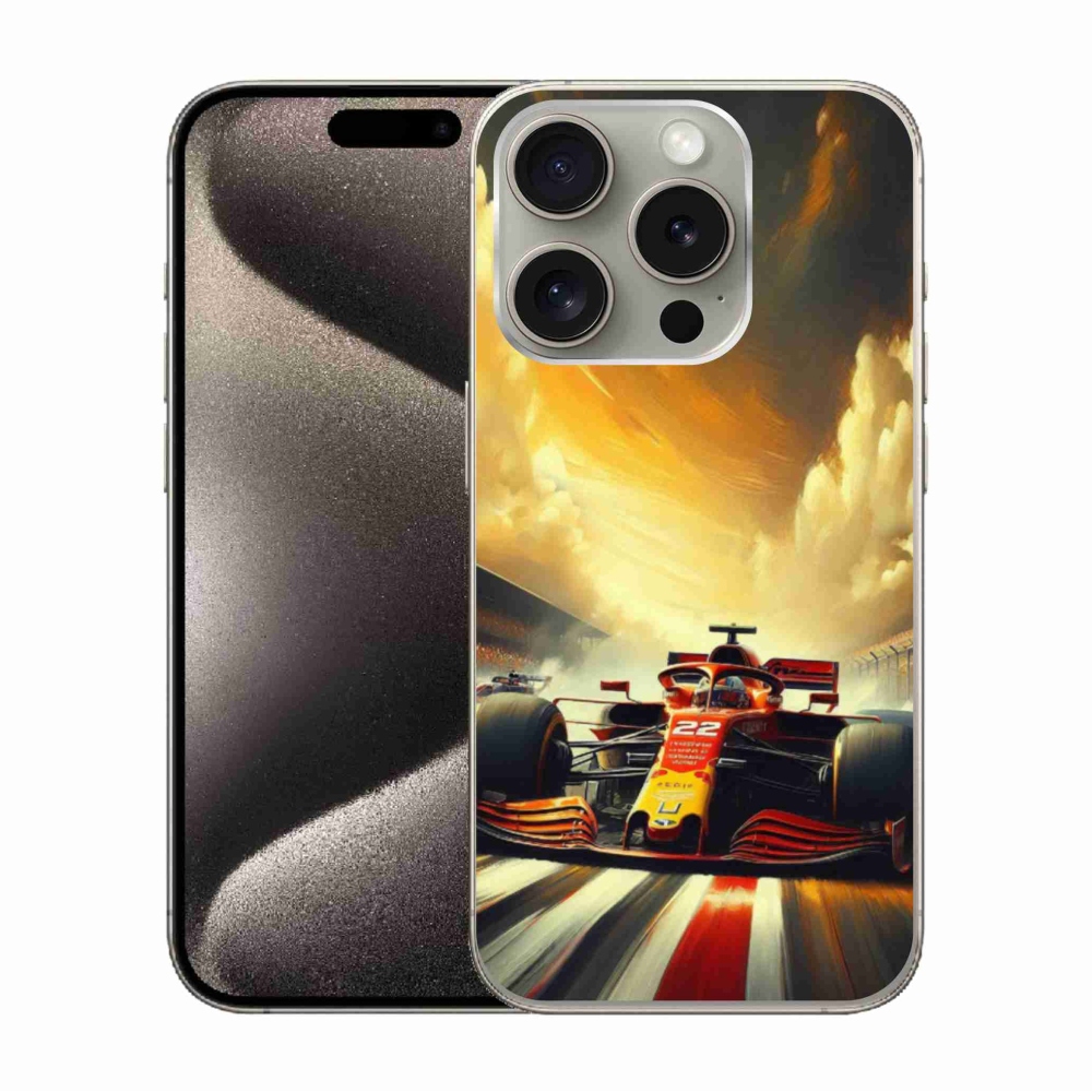 Zselés borítás mmCase iPhone 15 Pro készülékhez - formula 2
