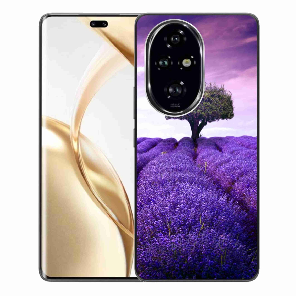 Zselés borító mmCase a Honor 200 Pro 5G készülékhez - levendula rét