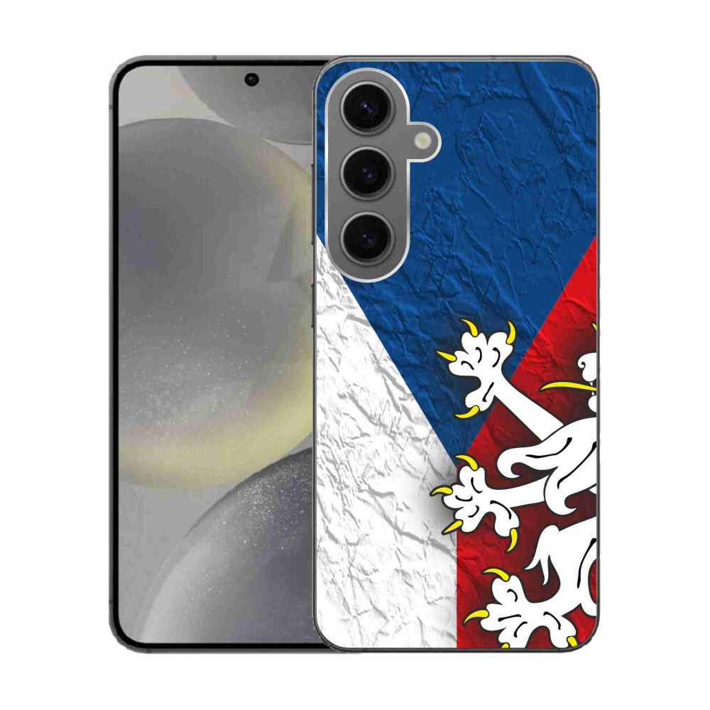 Zselés borítás mmCase Samsung Galaxy S24 - cseh zászló 1