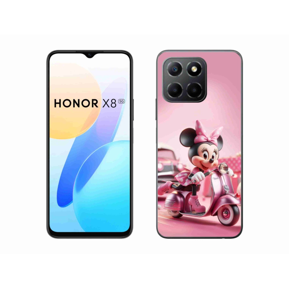 Zselés borítás mmCase a Honor X8 5G/Honor 70 Lite 5G készülékhez - minnie 1