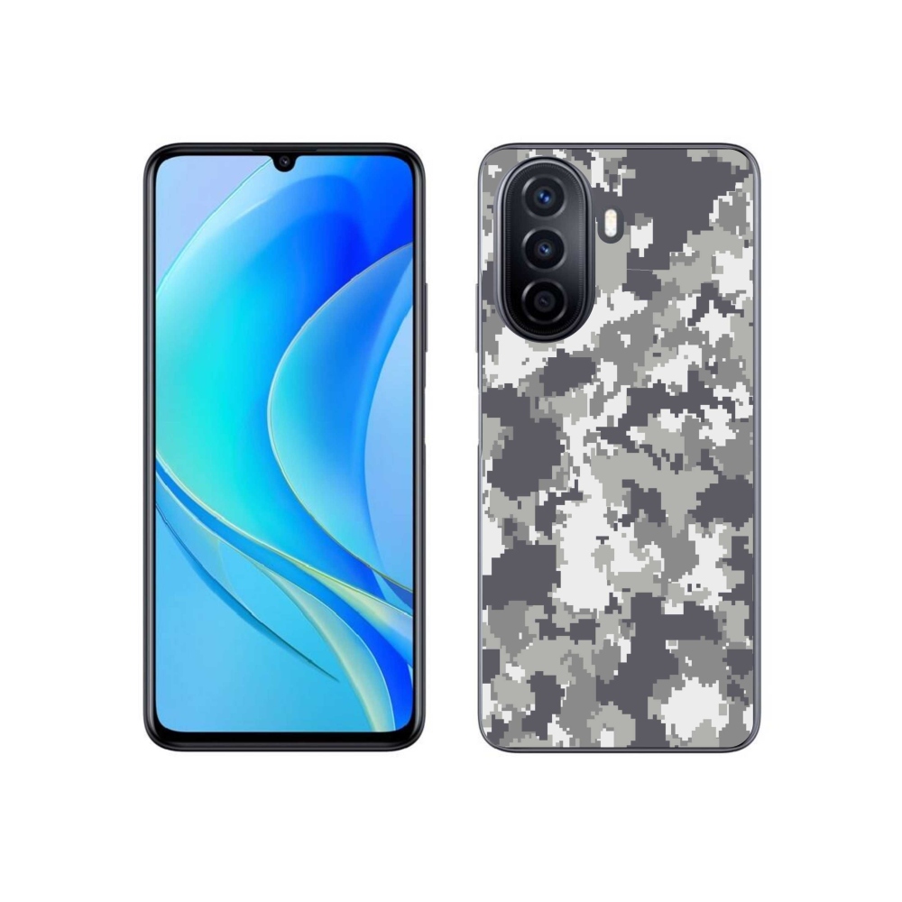 Gél borítás mmCase a Huawei Nova Y70 készülékhez - terepszínű minta 2
