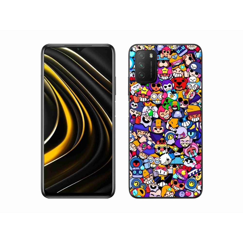 Gél borítás mmCase a Xiaomi Poco M3-hoz - brawl stars 2