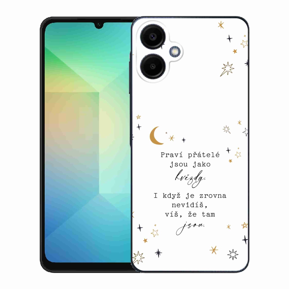 Gél borító mmCase Samsung Galaxy A06 4G - idézem 6 fehér háttér