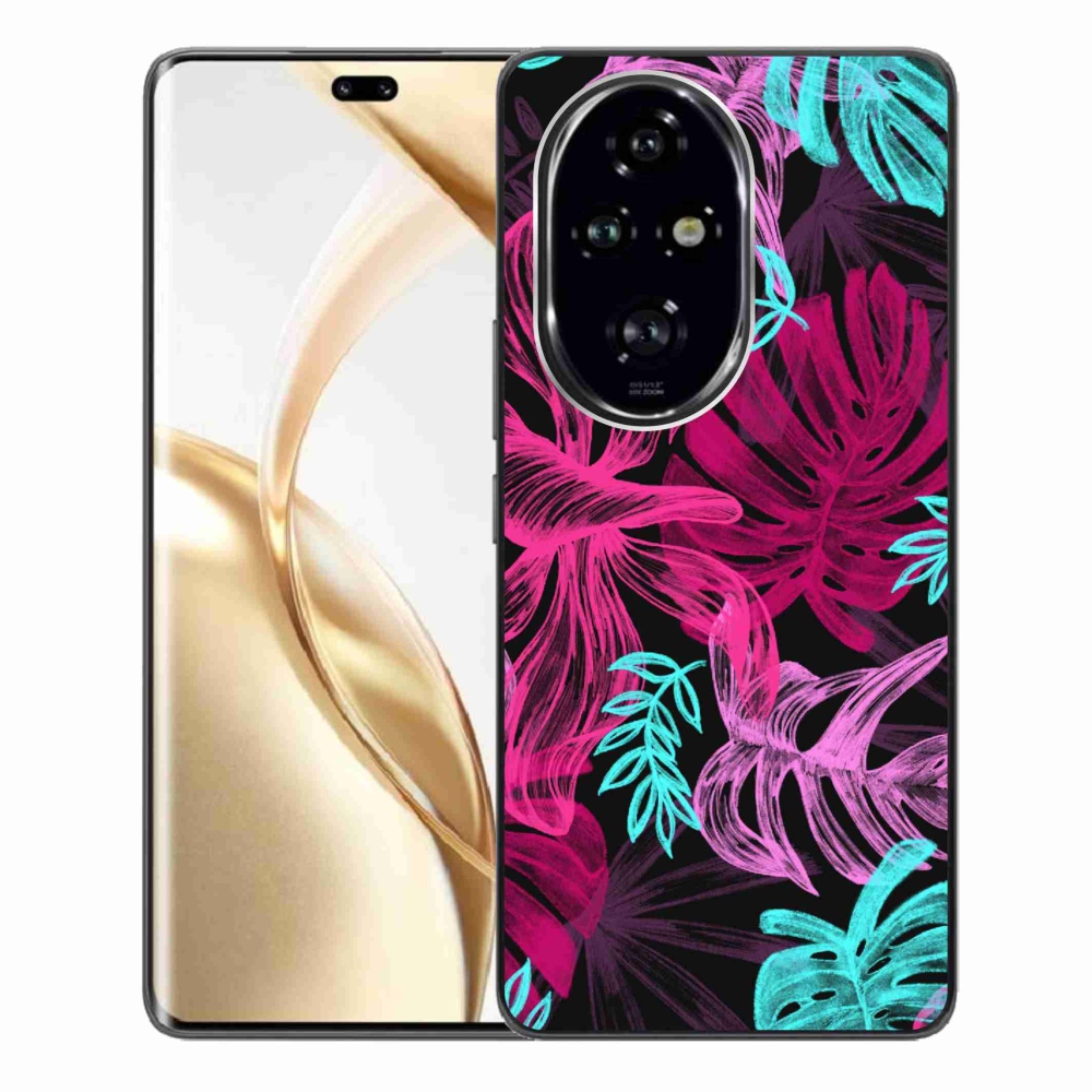 Zselés borítás mmCase a Honor 200 Pro 5G készülékhez - virágok 1