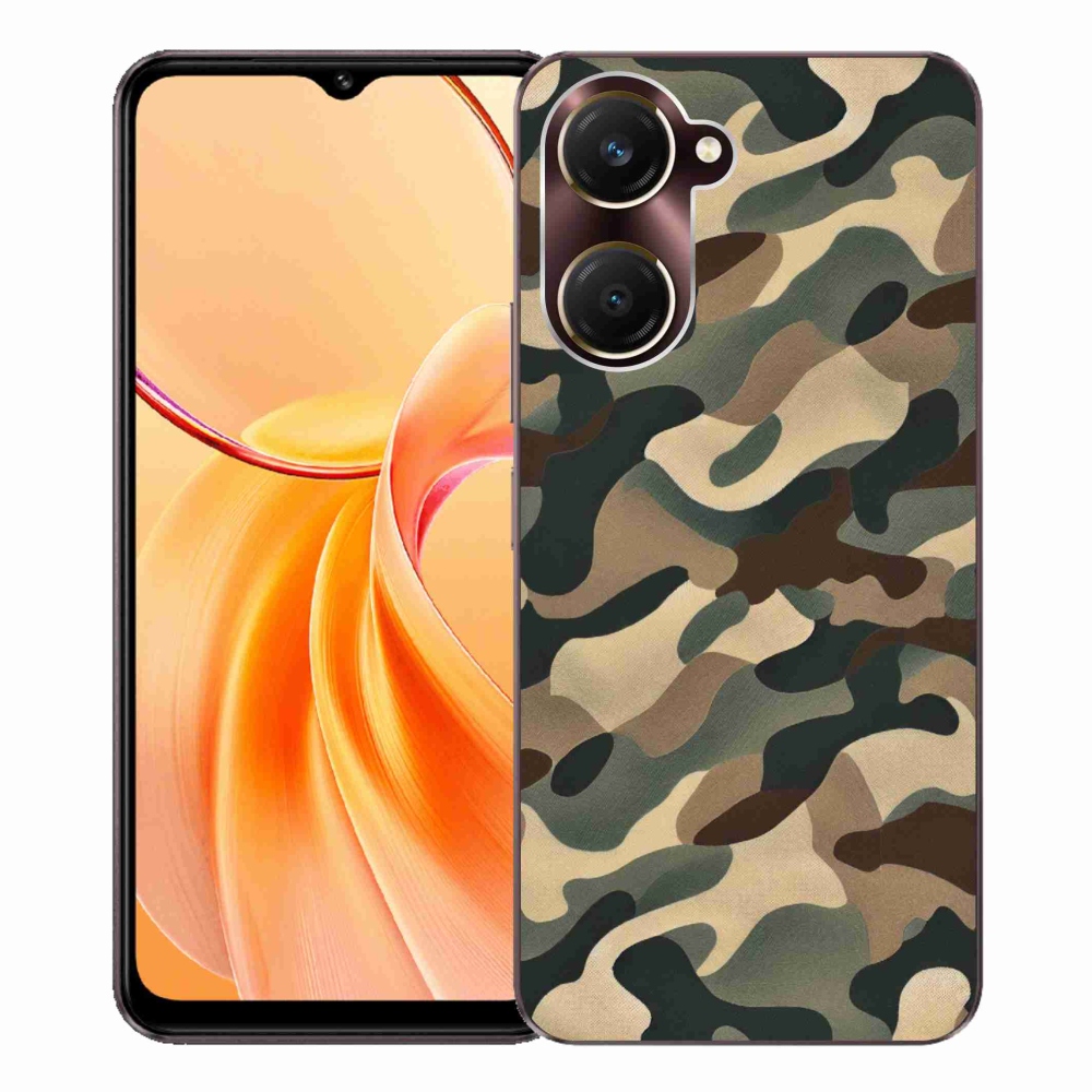 Gél borítás mmCase a Vivo Y28s 5G-hez - terepszínű minta 11