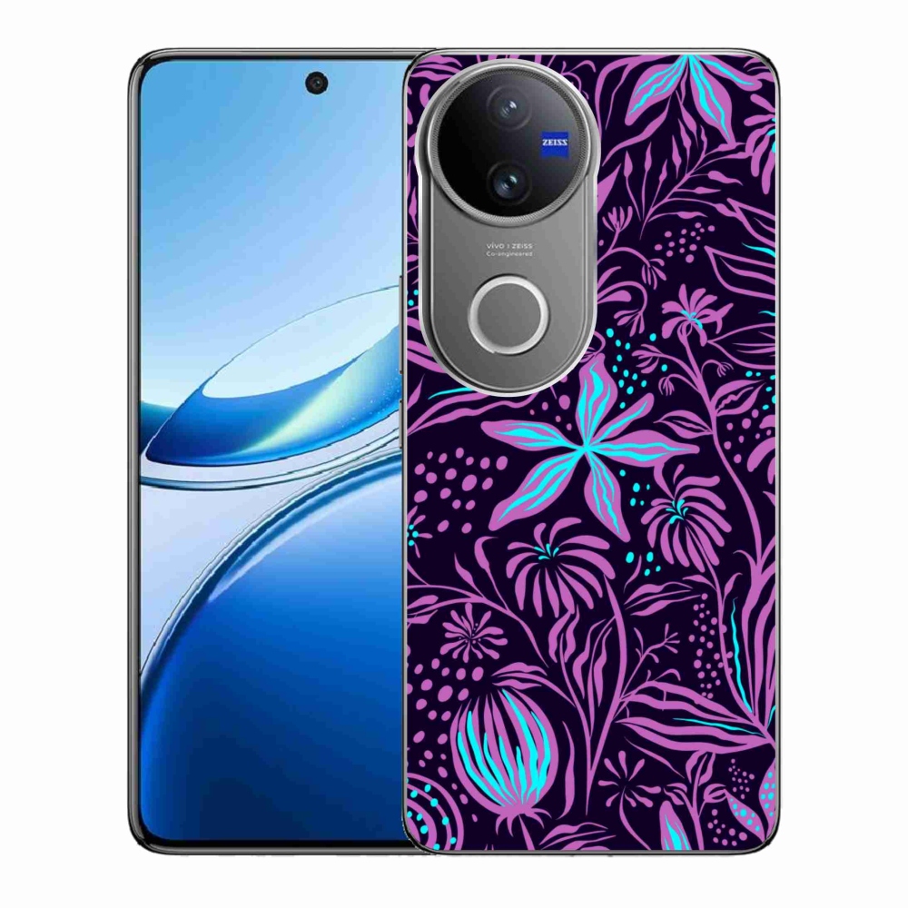 Zselés borítás mmCase a Vivo V50 5G készülékhez - virág 2