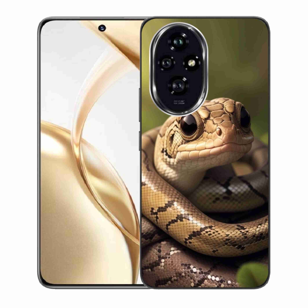 Zselés borítás mmCase a Honor 200 5G készülékhez - kígyó 1