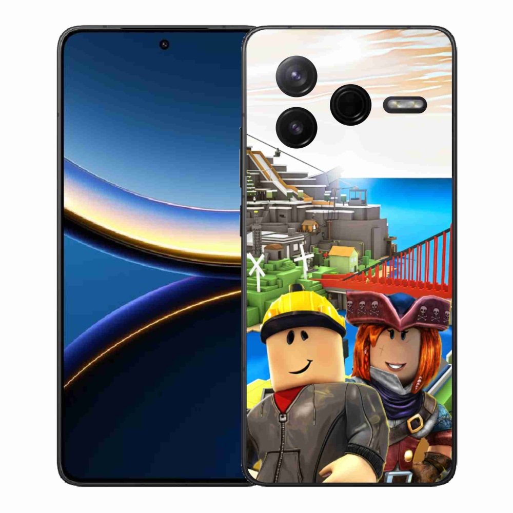 Gél borítás mmCase a Xiaomi Poco F7 Pro készülékhez - roblox 1