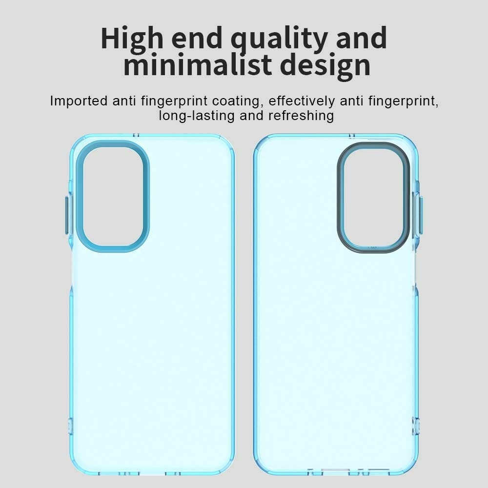 Candy matt zselés tok Samsung Galaxy A26 5G - kék