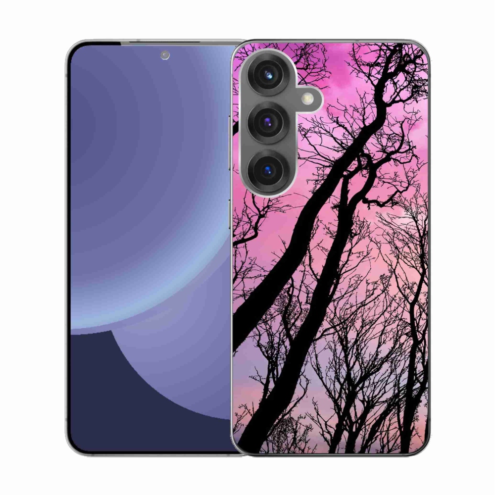 Gél borítás mmCase Samsung Galaxy S25 készülékhez - kidőlt fák