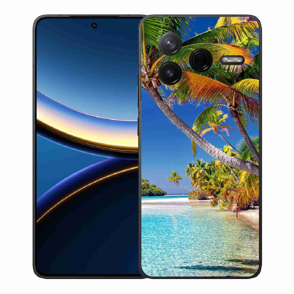 Gél borítás mmCase a Xiaomi Poco F7 Pro számára - tengerpart