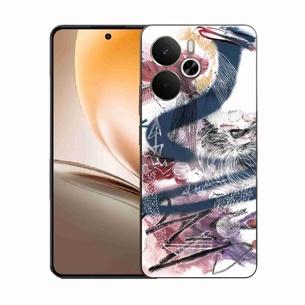 Gél borítás mmCase a Realme 14 5G/14T 5G készülékhez - absztrakt motívum 28