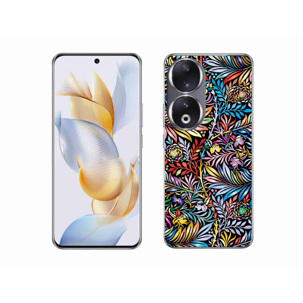 Zselés borítás mmCase a Honor 90-hez - virágok 5